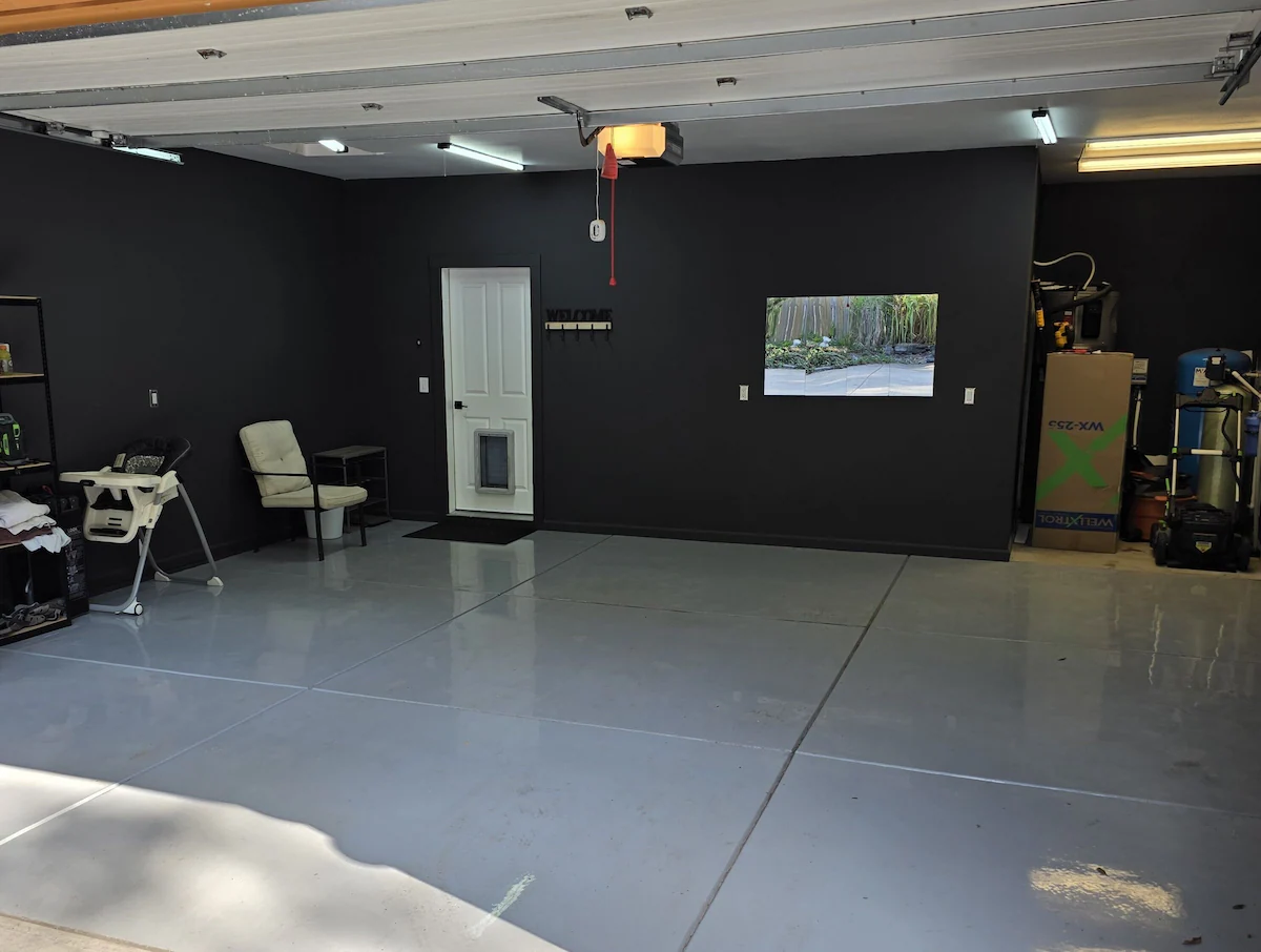 You have full use of the garage.